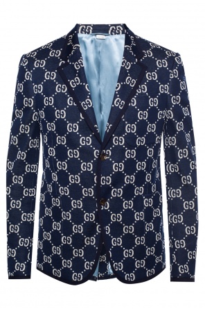 Logo-embroidered blazer, zdjęcie 1 Logo-embroidered blazer od Gucci
